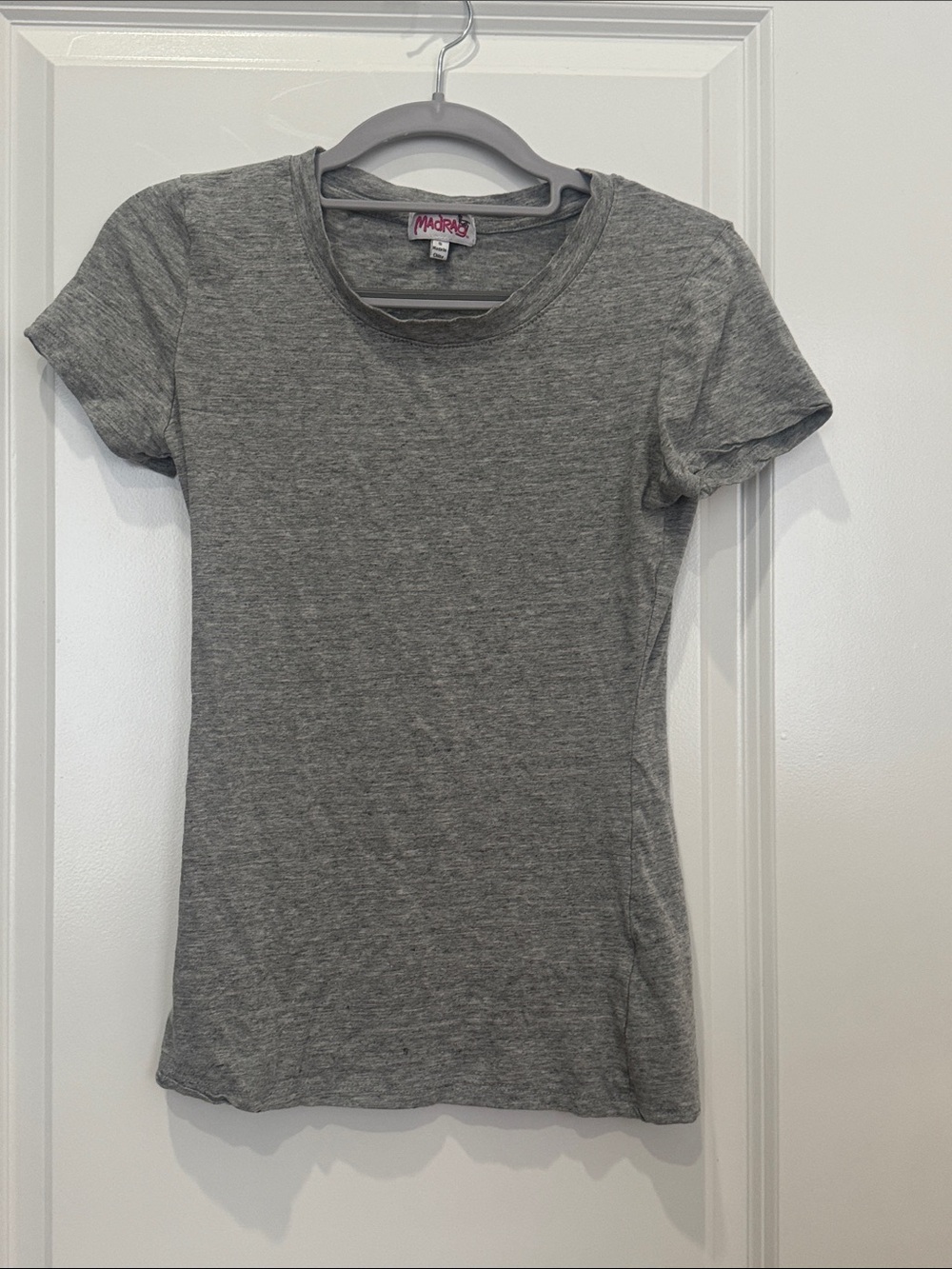 Grey Crew Neck Tee